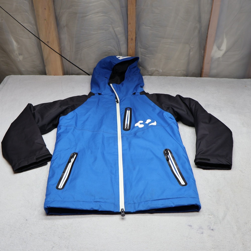 Thirty Two Jacket Kids Large Blue‎ Grasser Insulated Snow Ski Winter Rain Wind